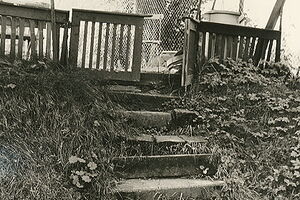 Zustand Treppe unterer Platz bis 1983